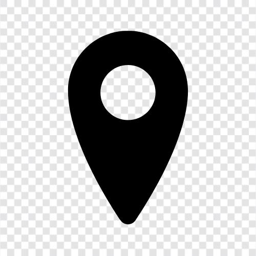 Pin location icon svg