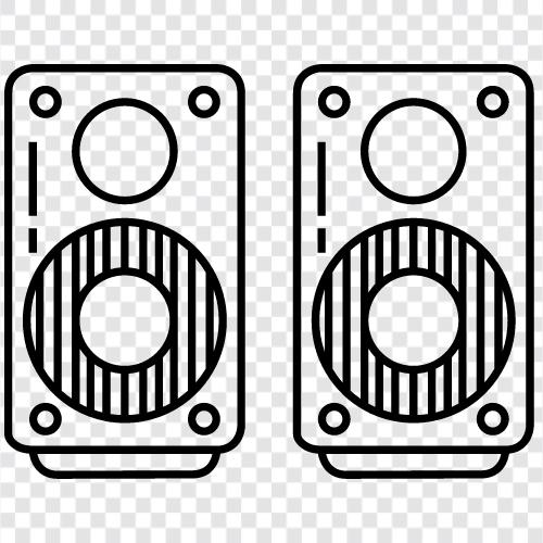 loud speakers icon svg