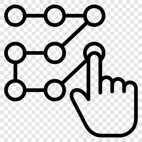 wie entsperren Muster, iphone entsperren Muster, android entsperren Muster, entsperren Muster symbol