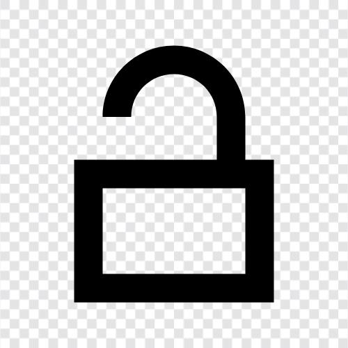 How to Unlock, Unlock Code, How, Unlock icon svg