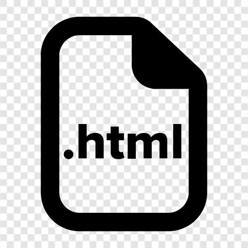 html, Datei, Dokument, Webseite symbol