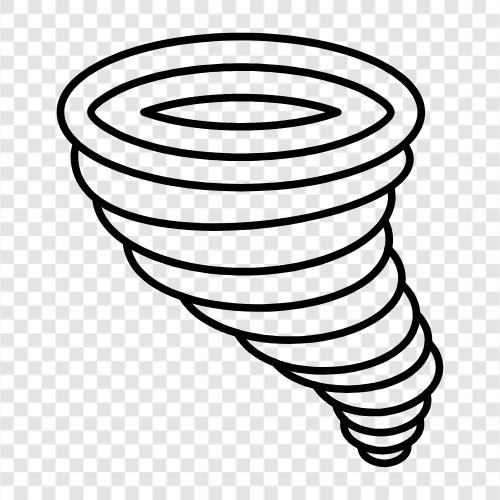 kasırga, fırtına, tornado, hurricane sezonu ikon svg