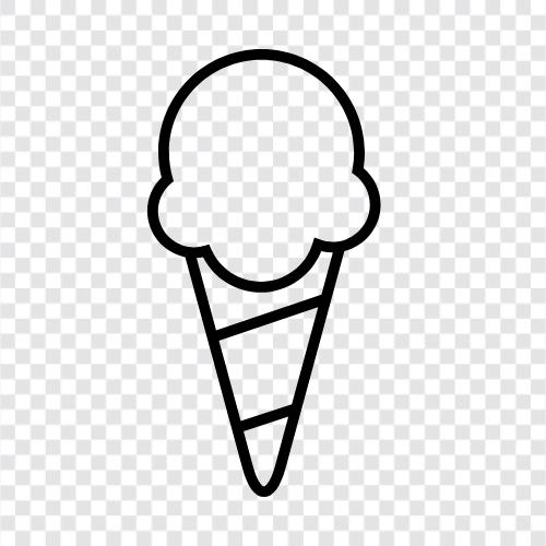 Ice Cream Cart, Scoop Shop, Ice Cream Truck, Ice Cream Cone icon svg