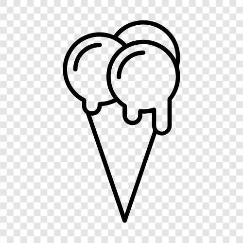 Ice Cream Cone Maker, Ice Cream, Ice Cream Cone icon svg