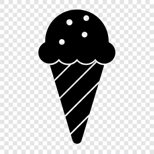 Ice Cream Cones, Ice Cream Sundae, Ice Cream cone, Dairy icon svg