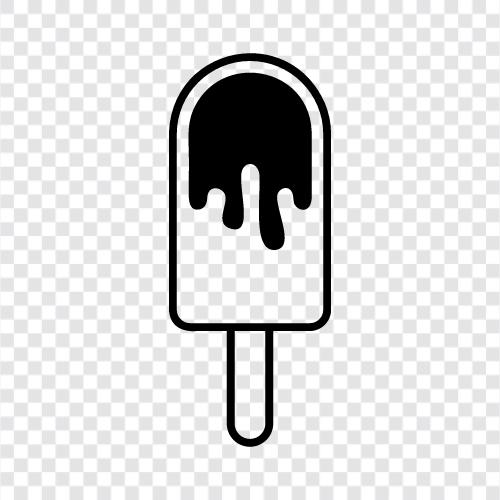 ice cream, frozen dessert, dulce de leche, cream icon svg