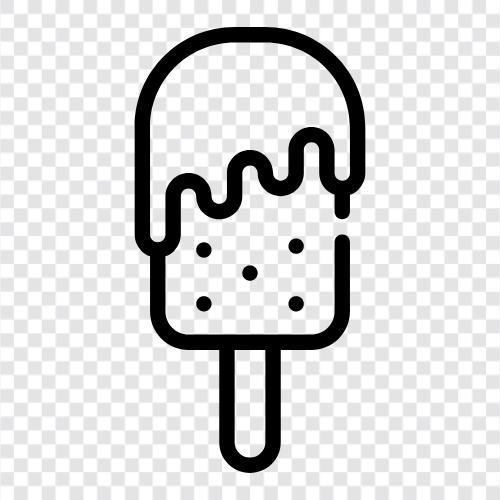 ice cream, popsicles, frozen treat, Popsicle icon svg