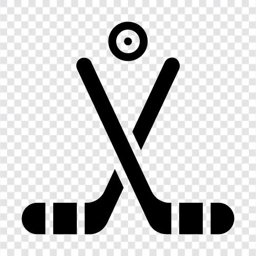 Eisbahn, Hockey, Sport, Eishockey symbol