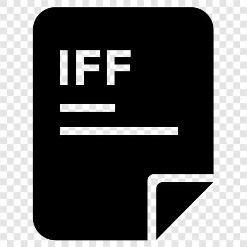 Формат файла IFF, спецификации файла IFF, файл изображения IFF, файл IFF Значок svg