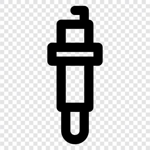 Ignition, Spark Plugs, Carburetor, Ignition Coil icon svg