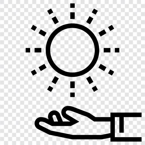 Beleuchtung, Helligkeit, Sonne, Himmel symbol