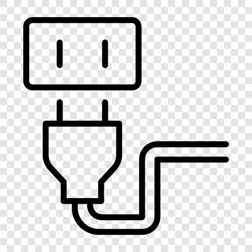 In, Charger, Adapter, USB icon svg