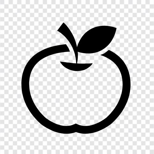 Inc, американская многонациональная технологическая компания, основанная 1 апреля 1976 года, Apple Значок svg