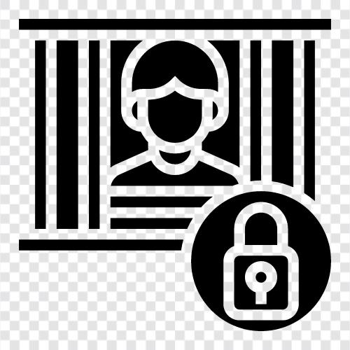 incarceration, prison, detention center, lockup icon svg