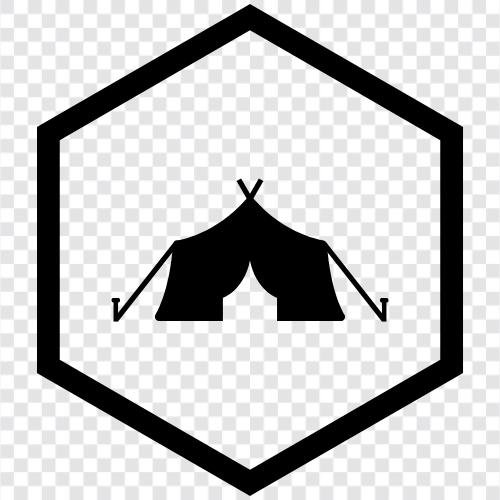 Indian, tent, camping, hiking icon svg