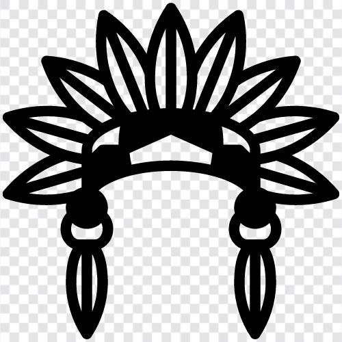 indisch, aborigine, stamm, kultur symbol