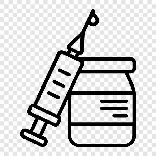injection, medical, health, medication icon svg
