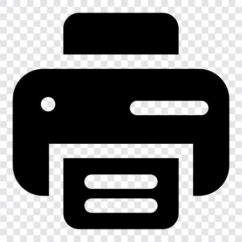 inkjet, printers, cartridge, print icon svg