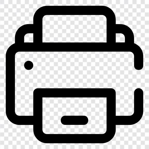 inkjet, ink, paper, printer icon svg