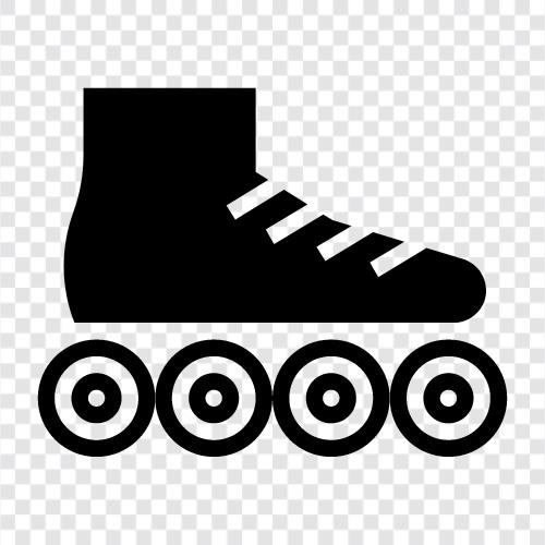 InlineSkates, Rollschuhlaufen, Skaten symbol