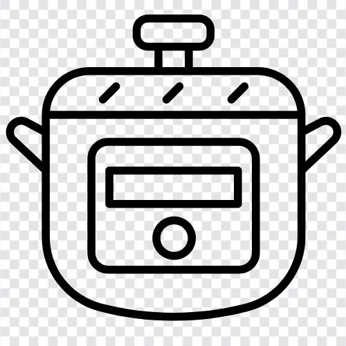 Instant Pot, Electric Pressure Cooker, Pressure Cooker Recipe, Pressure Cook icon svg