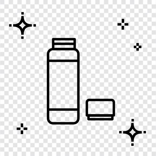 insulated, vacuum insulation, insulated bottle, stainless steel icon svg