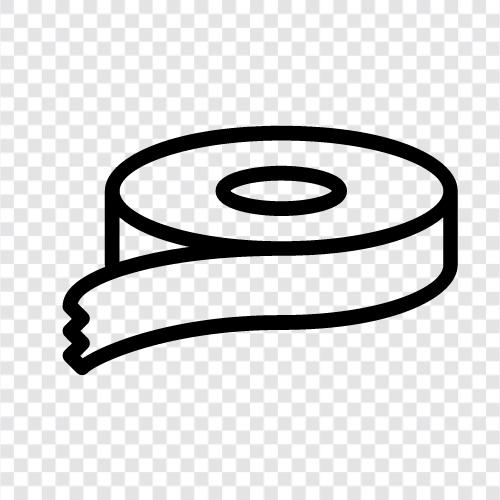 insulation tape, thermal insulation tape, electrical insulation tape, duct insulation tape icon svg