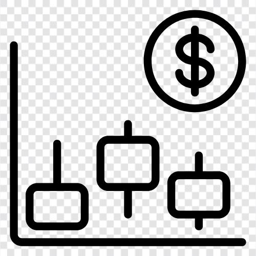 Zinssätze, Einlagenzertifikate, Sparkonten, Aktien symbol