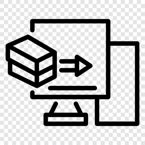 Schnittstellen, Software, Programmierung, Programmiersprache symbol