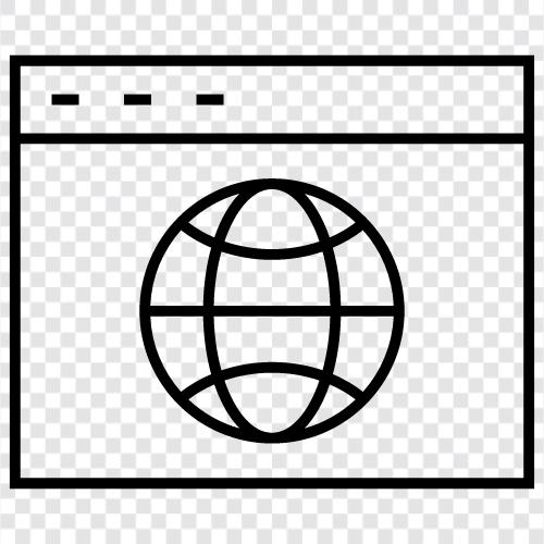 internet browser, browser, web browser software, internet browser software icon svg