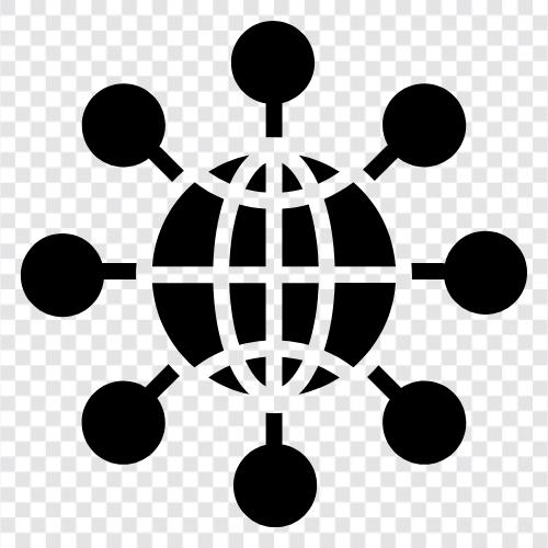 Internetverbindung, WifiVerbindung, Handyverbindung, globale Verbindung symbol
