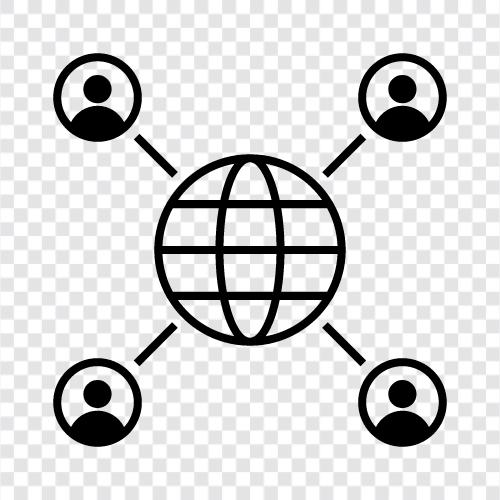 Internet, World Wide Web, Online, Global Community symbol