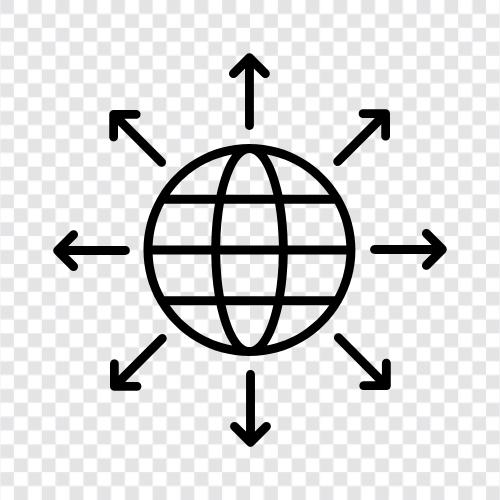 internet, telecommunications, computer, world icon svg