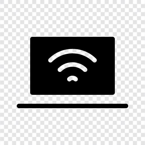 Internet, Wireless, Netzwerk, Geräte symbol