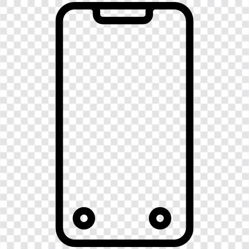 iphone 8, iphone 7, iphone 6S, iphone X icon svg