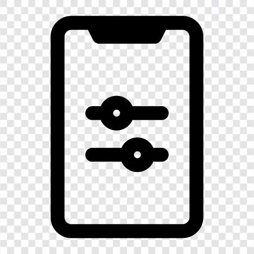 iphone, android, Blackberry, Nokia symbol