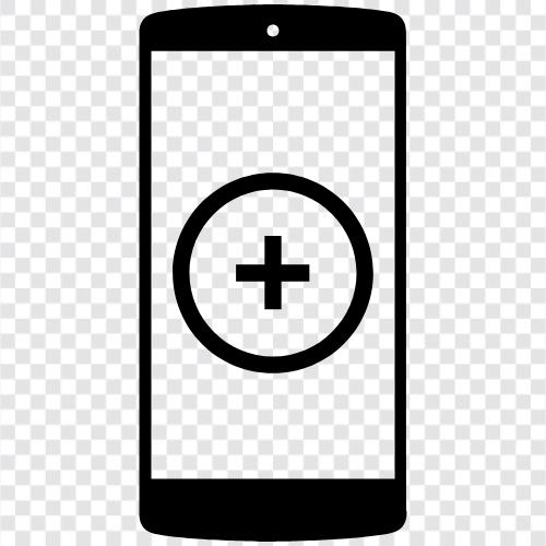 iphone, android, BlackBerry, Mobiltelefon symbol