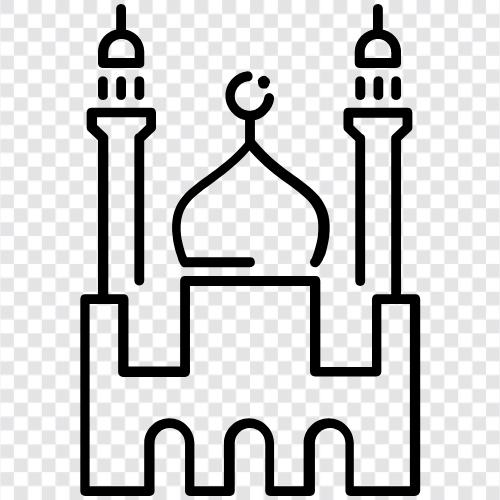 Islam, Muslims, Islamic, Islamic architecture icon svg