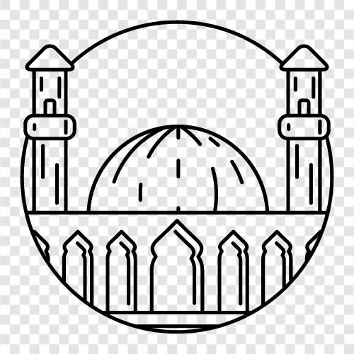 Islamic, Islamic architecture, Islamic art, Islamic culture icon svg