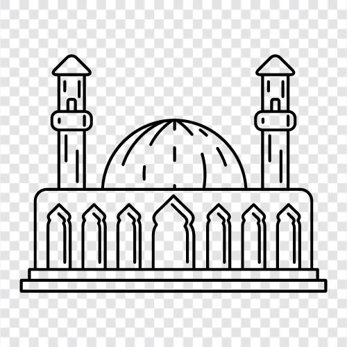 Islamic, Mecca, Islamic art, religion icon svg