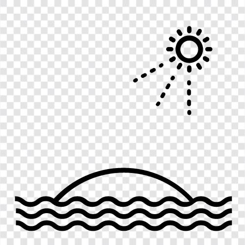 island, deserted, secluded, isolated icon svg