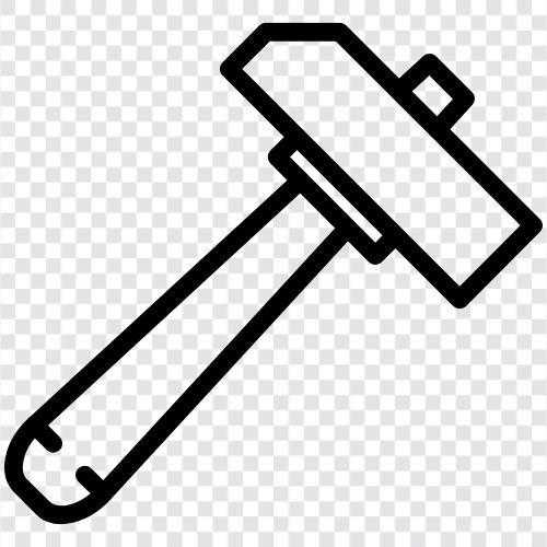 it s a tool, Hammer icon svg