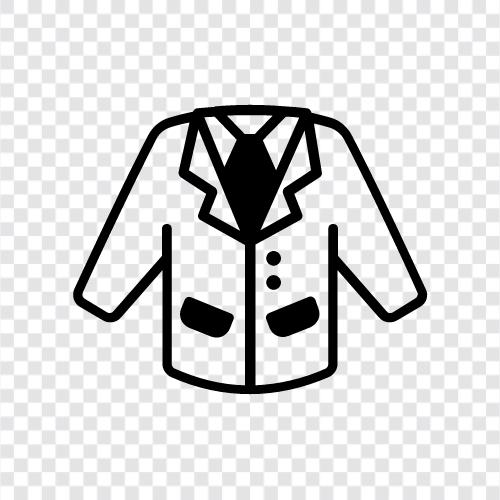 jacket, coat, shirt, blazer icon svg