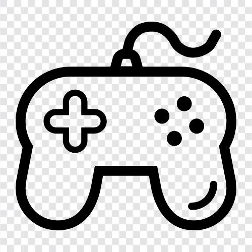 Джойстик, контроллер, Xbox, PS4 Значок svg