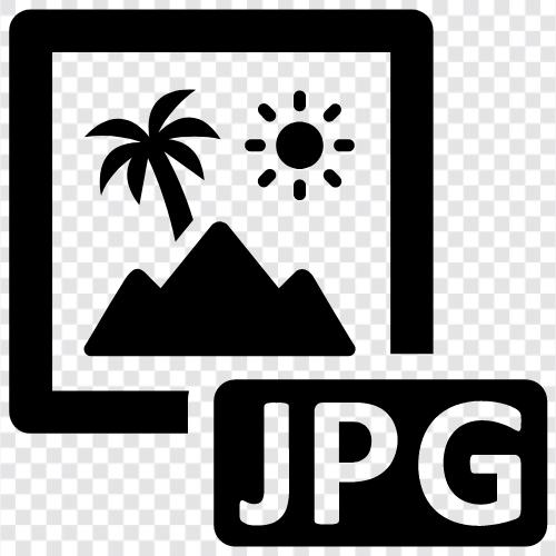 jpeg, digital image, images, photos icon svg