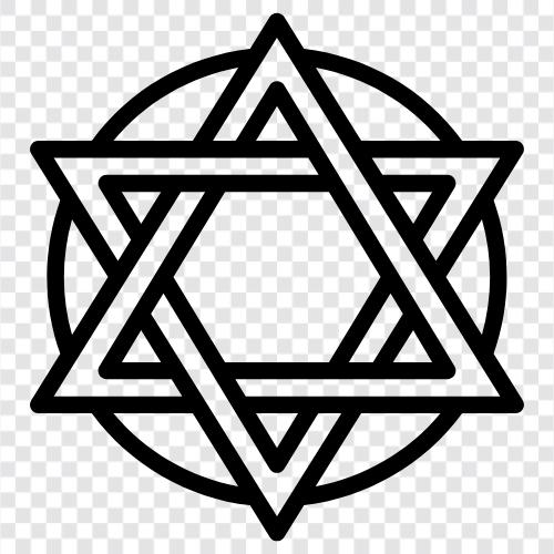 Judaism, Judaism symbol, Jewish symbol, Jewish identity icon svg