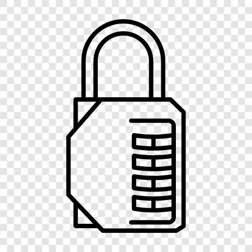 key, lock, security, deterrent icon svg