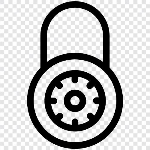 Anahtar, Güvenlik, Kapı, Mandal ikon svg