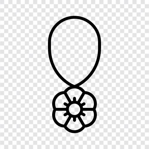 key ring, key chain, flower key chain, key ring holder icon svg