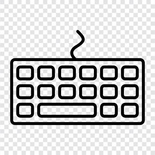 Keyboard shortcuts, Keyboard shortcuts for Office, Keyboard icon svg